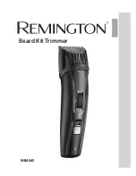 Remington MB4045 User Manual preview
