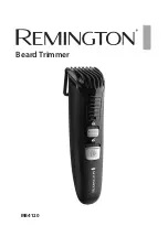 Remington MB4120 User Manual preview