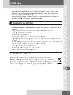 Предварительный просмотр 91 страницы Remington MB4130 Manual