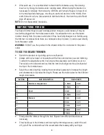 Preview for 6 page of Remington MB4850AU Use & Care Manual