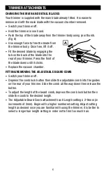 Preview for 6 page of Remington MB6850AU Use & Care Manual