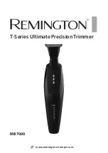 Preview for 1 page of Remington MB7000 Manual