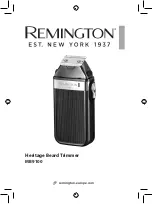 Preview for 1 page of Remington MB9100 Manual