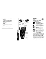 Preview for 3 page of Remington Microflex Extra R-835 Use & Care Manual