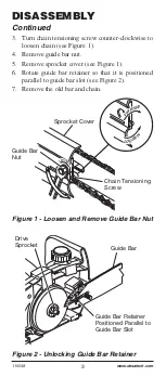 Preview for 3 page of Remington MODSAW Mounting, Tensioning, And Maintenance Instructions