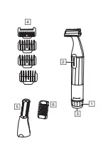 Предварительный просмотр 2 страницы Remington Omniblade Face & Body HG3000 Manual