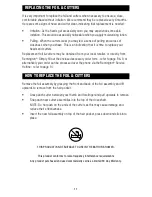 Preview for 11 page of Remington PF7500AU Use & Care Manual