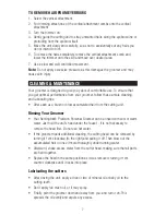 Preview for 7 page of Remington PG3560AU Use & Care Manual