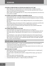 Предварительный просмотр 62 страницы Remington PG6032 Manual