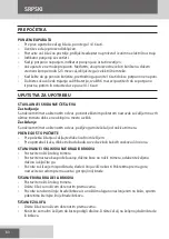 Предварительный просмотр 80 страницы Remington PG6032 Manual