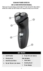 Предварительный просмотр 4 страницы Remington Power R2000AU Use & Care Manual