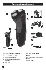 Предварительный просмотр 4 страницы Remington PR1330 Use And Care Manual