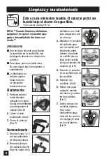 Preview for 8 page of Remington PR1330 Use And Care Manual