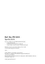 Предварительный просмотр 100 страницы Remington PR1855 Manual