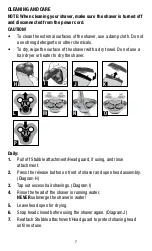 Предварительный просмотр 7 страницы Remington PR1855AU Use & Care Manual