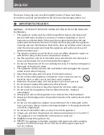 Preview for 2 page of Remington PrecisionCut HC5302 User Manual