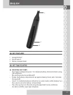 Предварительный просмотр 141 страницы Remington PrecisionCut HC5302 User Manual