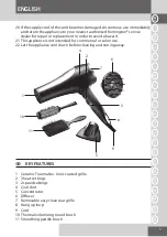 Preview for 3 page of Remington PRO 2100 D5017 Manual