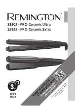 Remington PRO-Ceramic Extra S5525 Quick Start Manual preview