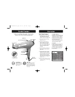 Preview for 3 page of Remington ProAir D-3200dC Use And Care Manual