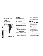 Remington ProAir DC-1625 Use & Care Manual preview