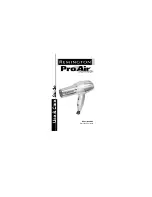 Предварительный просмотр 1 страницы Remington ProAir DC-1880 Use & Care Manual