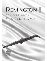 Remington Professional Silk Curling Wand CI96W1 User Manual предпросмотр