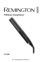 Remington PROluxe S9100B Manual preview