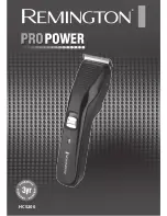 Preview for 1 page of Remington ProPower HC5200 User Manual