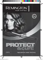 Remington Protect & Curl CiF75 User Manual preview