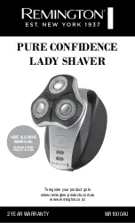 Remington PURE CONFIDENCE Use & Care Manual preview