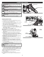 Предварительный просмотр 10 страницы Remington Rebel RM4214 Operator'S Manual