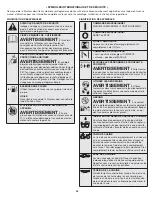 Preview for 34 page of Remington Rebel RM4214 Operator'S Manual