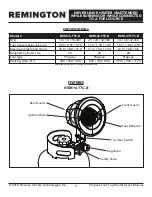 Preview for 5 page of Remington REM-16-TTC-B User Manual