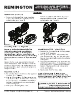 Preview for 9 page of Remington REM-16-TTC-B User Manual