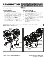 Предварительный просмотр 24 страницы Remington REM-16-TTC-O User'S Manual & Operating Instructions