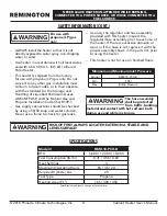 Preview for 4 page of Remington REM-18-PCH-B User Manual