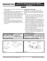 Preview for 6 page of Remington REM-18-PCH-B User Manual