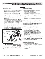 Preview for 7 page of Remington REM-18-PCH-O User'S Manual & Operating Instructions