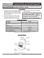 Preview for 16 page of Remington REM-18-PCH-O User'S Manual & Operating Instructions