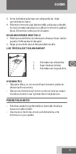 Preview for 37 page of Remington REVEAL MPT3900 Manual