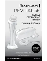 Preview for 1 page of Remington REVITALISE FC1001AU Use And Care Manual