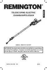 Remington RM0815P User Manual preview
