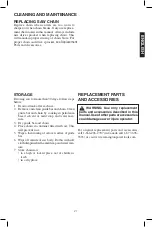 Предварительный просмотр 21 страницы Remington RM0815P User Manual