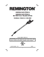 Предварительный просмотр 24 страницы Remington RM0815P User Manual