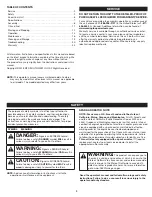 Preview for 2 page of Remington RM2520 EC Operator'S Manual