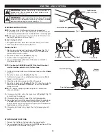 Предварительный просмотр 12 страницы Remington RM2520 EC Operator'S Manual