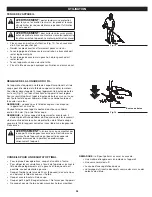 Preview for 38 page of Remington RM2520 EC Operator'S Manual