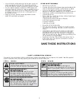 Preview for 4 page of Remington RM300-PH Operator'S Manual