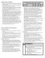 Предварительный просмотр 5 страницы Remington RM4020 Operator'S Manual